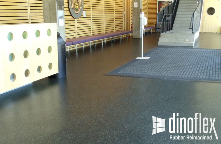 Top 6 uses of rubber mat flooring