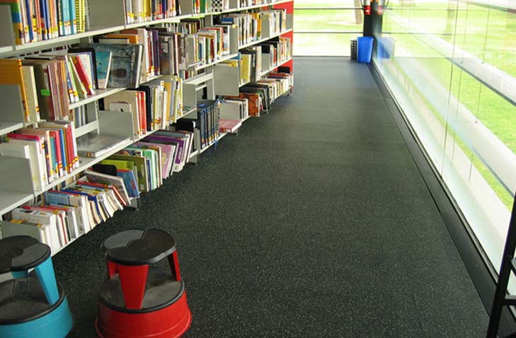 Installing Recycled Rubber Flooring is Super Easy